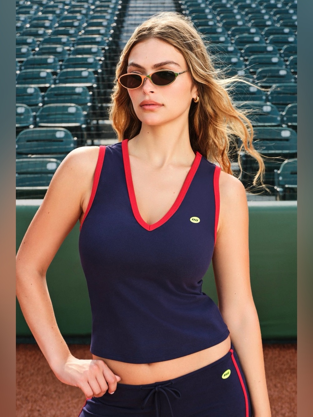 Dairy Boy Small Classic Navy The League Tank. 💙⚡️